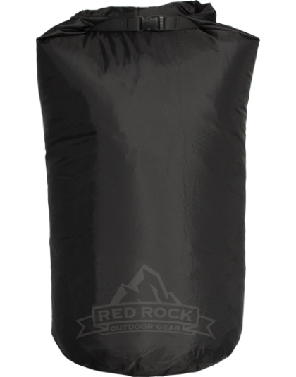 Red Rock Gear Roll Top Dry Bag 13 Liter Waterproof Black
