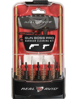Real Avid Gun Boss Pro Handgun Cleaning Kit 15-Piece