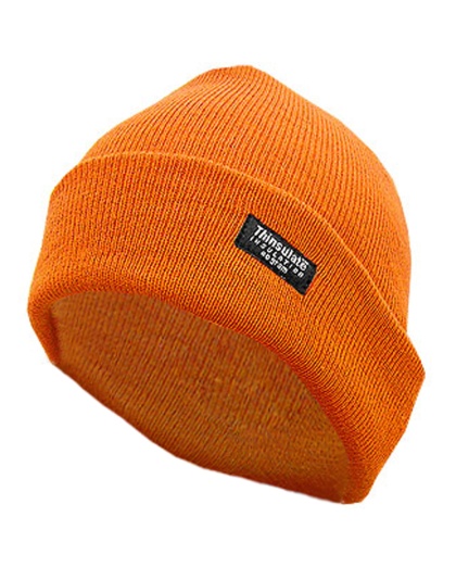 Hot Shot Insulated Cuff 2-Ply Cap Blaze Orange
