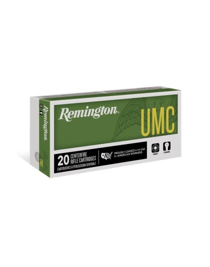 Remington MC Centerfire Rifle Ammunition 450 Bushmaster 260 gr FMJ 2040 fps 20/ct