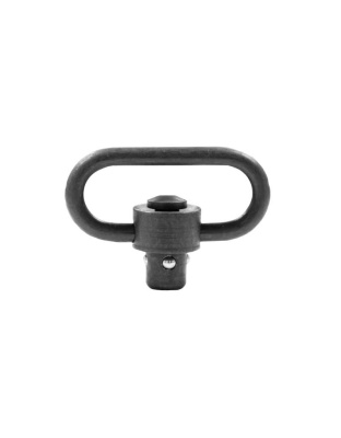 Grovtec Push Button Swivel Single Pack 1.5" Black