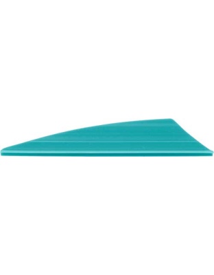 Tactical Vanes Driver 2.75" Turquoise 36 Pack