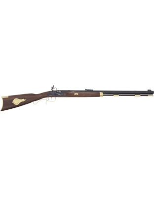 Traditions Hawken Woodsman 50 Caliber Flint Blued/Hardwood