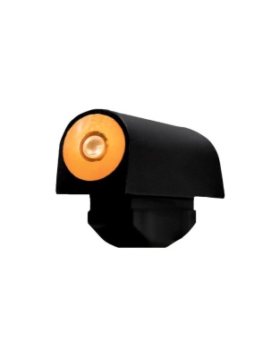 XS Sight Big Dot Tritium Sight for S&W J Frame & Ruger SP101 (fixed rear) Revolver - Orange