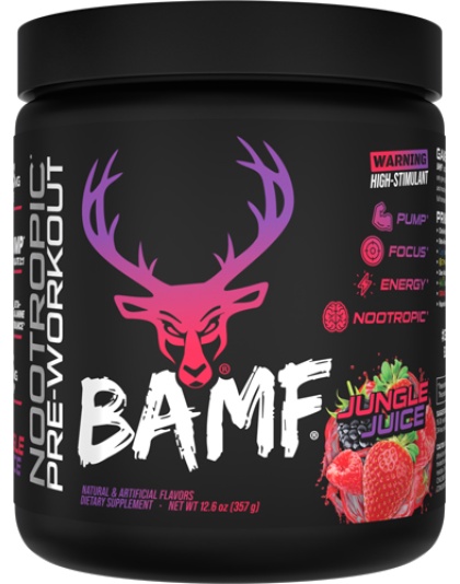Bucked Up Pre-Workout Bamf Jungle Juice 30 Servings