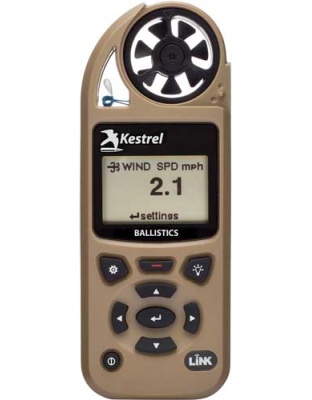 Kestrel Ballistics 5700 Ballistics Weather Meter with Link Tan