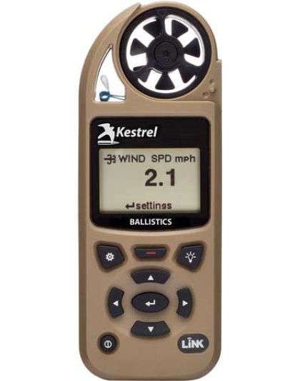 Kestrel Ballistics 5700 Ballistics Weather Meter with Link Tan