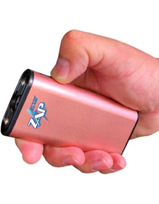 PSP Products Zap Edge Stun Gun Rose Gld 950000 Volt with USB Charger