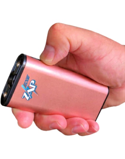 PSP Products Zap Edge Stun Gun Rose Gld 950000 Volt with USB Charger