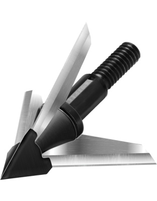 Qad Exodus Broadhead 125 Grain 1.25" Cut Swept Blade 3-Pack