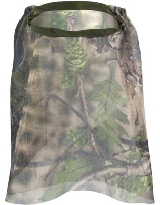 Hot Shot HF-1 Rattler 3/4 Mesh Face Mask Blind Green Camo
