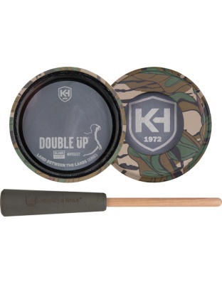 Knight and Hale Double Up Pot Call Glass/Slate Mo Greenleaf