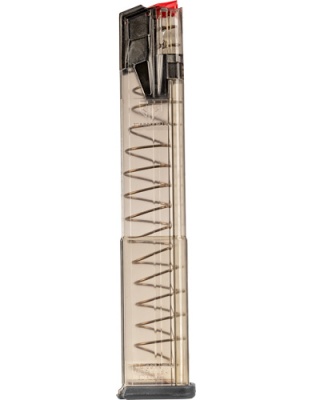 Elite Tactical Systems Group Ets Magazine Omega Glock 17/19 9 mm 30 Rounds Trans Poly 17/19/19X