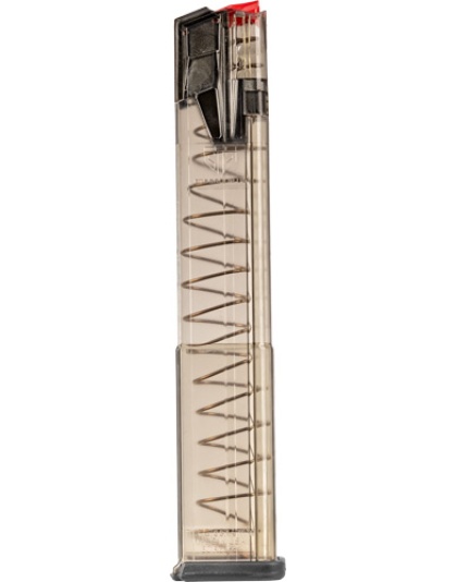 Elite Tactical Systems Group Ets Magazine Omega Glock 17/19 9 mm 30 Rounds Trans Poly 17/19/19X