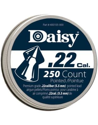 Daisy PrecisionMax Pointed Pellets.22 cal 250 ct.
