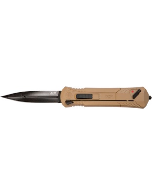 Smith & Wesson Knife M&P Out-the-Front 2.75" Spear Blade Flat Dark Earth