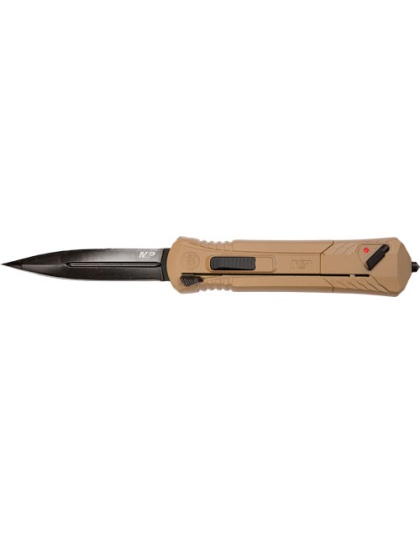 Smith & Wesson Knife M&P Out-the-Front 2.75" Spear Blade Flat Dark Earth