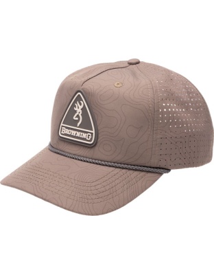 Browning Cap Slug Topo Major Brown Die Cut Mesh One Size Fits Most
