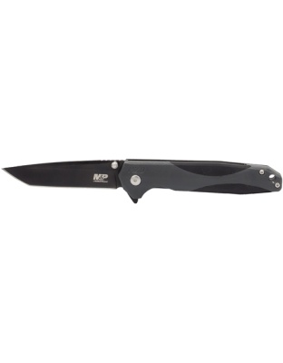 Smith & Wesson Knife M&P M2.0 2-Tone Clip Folder 3.5" Tanto Fngr Flipper