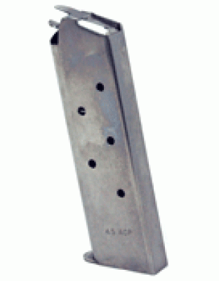 Colt Magazine Government & Commander.45 ACP 7 Rounds Stainless