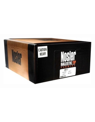 Nosler Bullets 22 Caliber.224 50 Grain Ballistic Tip 1000 Count