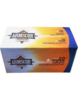 Armscor 22TCM9R 39 Grain Jacketed Hollow Point 100 Rounds 12 Boxes per Case (Not Same As 22TCM)