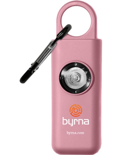 Byrna Technologies Banshee Alarm/Flashing Light Device with Clip Pink