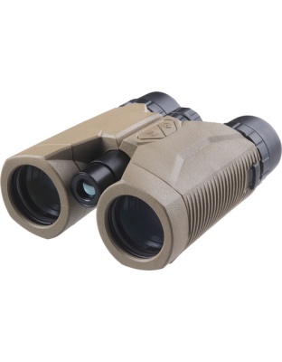 ATN Bino 10X42 Laser Rangefinder Series Army Brown 2000 Yard with Carry Case