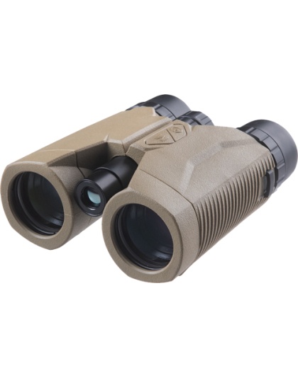 ATN Bino 10X42 Laser Rangefinder Series Army Brown 2000 Yard with Carry Case