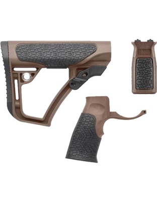 Daniel Defense. AR-15 Furniture Kit M-LOK Mil-Spec Msp Brown
