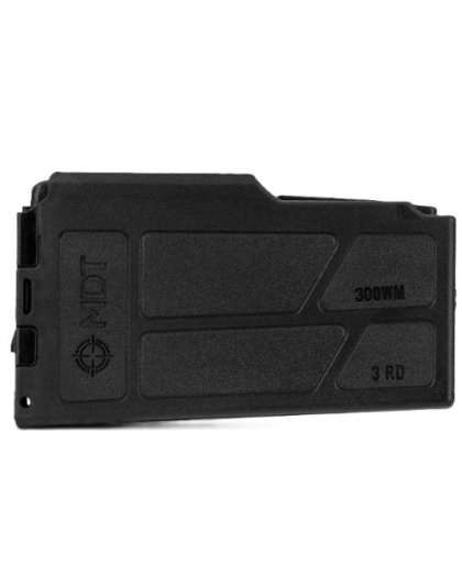 MDT Sporting Magazine Metal La 300WM 3 Rounds Black