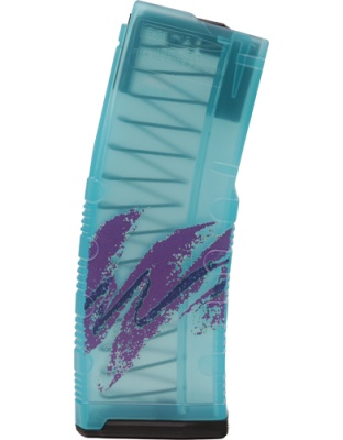 AMEND2 AR-15 Magazine 5.56X45 30 Rounds Poly Modc Teal Jazz<