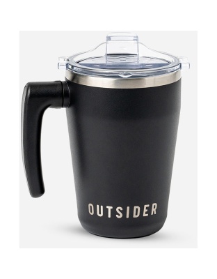 Outsider The AM Travel Mug Black