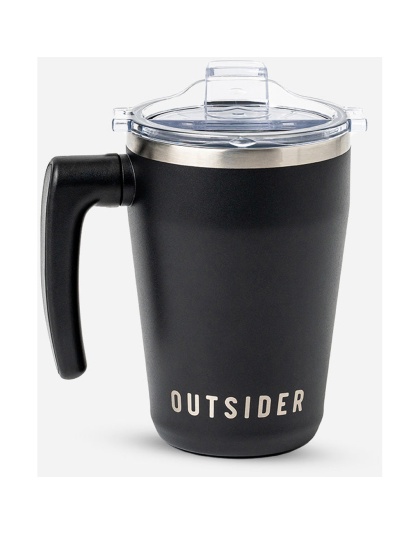 Outsider The AM Travel Mug Black