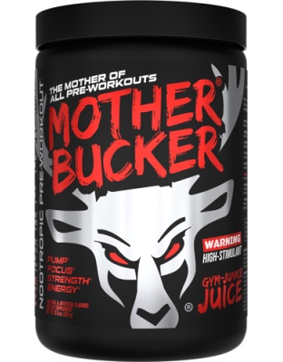 Bucked Up Pre-Workout Mother Bucker Gym Junkie Juice 20 Srv