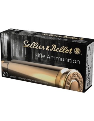 Sellier & Bellot S&b 22 Hornet 45 Grain Jacketed Soft Point 20 Rounds 90 Boxes per Case