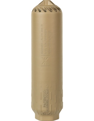Huxwrx Safety Co. Flow 556 Ti Kit Suppressor with Flash Hider Flat Dark Earth