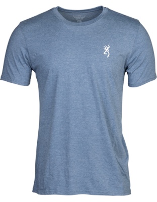 Browning Short-Sleeve T-Shirt Hunt Tough Blue Large