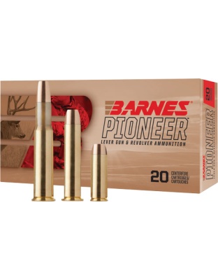 Barnes Pioneer 45-70 Gov 300 Grain Tsx Fn 20 Rounds 10 Boxes per Case
