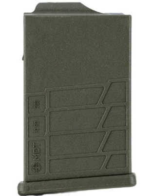 MDT Sporting Magazine Polymer Gen 2 Sa 308 10 Rounds Olive Drab Green