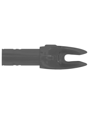 Easton 6mm H Nocks Smoke 12 pk.