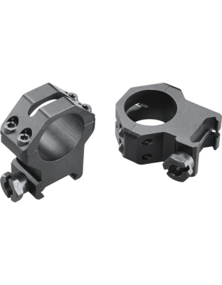 Weaver Rings 4-Hole Tactical 1" X-High Matte