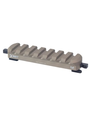 Kinetic Development Group Kinect Mlock Picatinny Rail 7 Slot Mount Flat Dark Earth