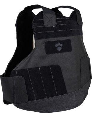 Bulletsafe Bulletproof Vest VP4 2XL Black Level Iiia