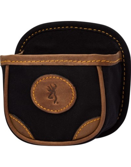 Browning Lona Canvas Shell Box Carrier Black/Brown