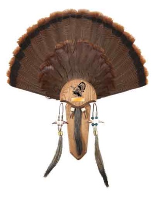 Hunters Specialties Strut Mounting Kit Turkey Tail & Three Beard