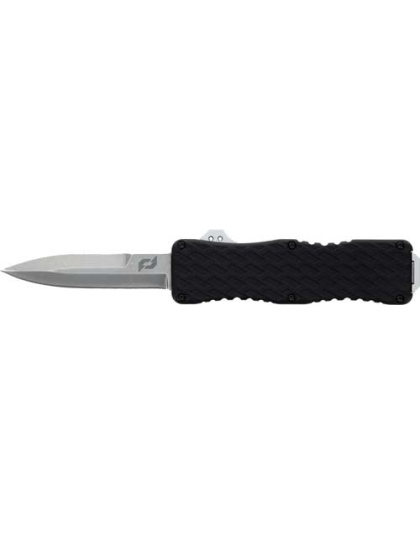 Schrade Knife Uproar D/A Out-the-Front 3" D2 Bayonet Point Black/Stainless Steel