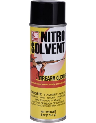 G96 Products Nitro Solvent 6 Ounce. Aerosol Skeet & Trap Shooters