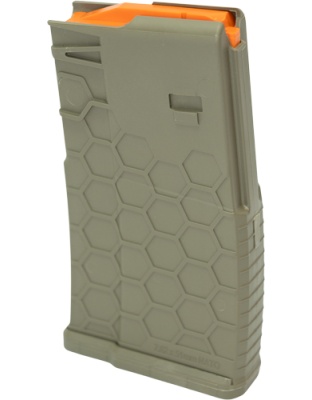 Hexmag Magazine Sr-25 308 Win 20 Rounds Flat Dark Earth Polymer