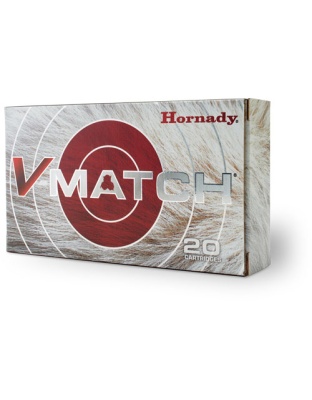 Hornady V-Match 224 Valkrie 62 Grain ELD-Vt 20 Rounds 10 Boxes per Case